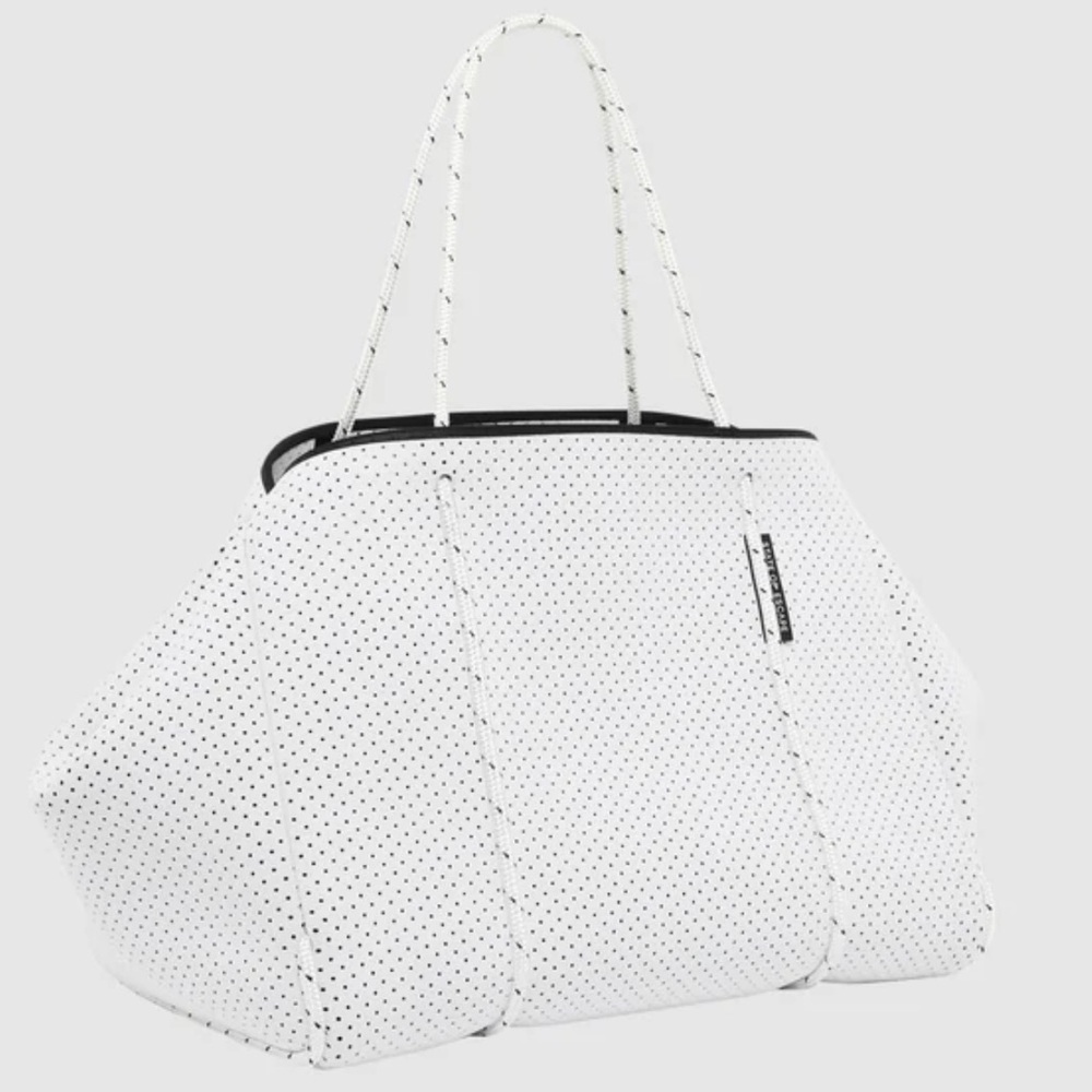 State of Escape white neoprene tote - Picture 3 of 13
